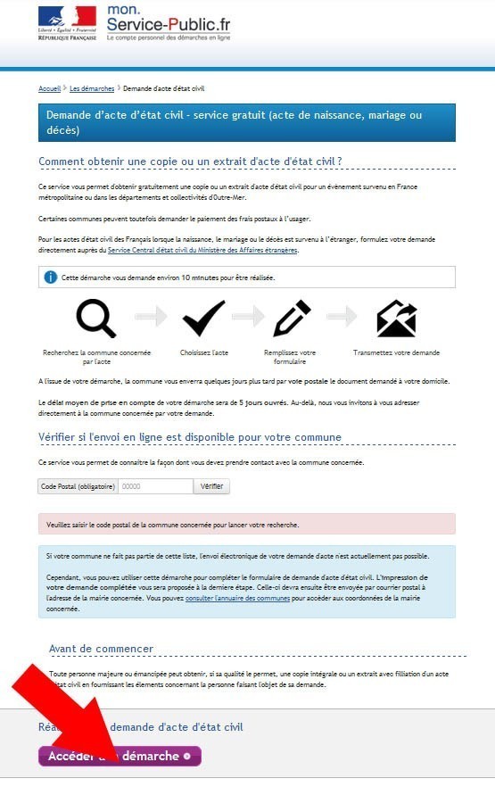 Demande D Acte D Tat Civil Astuces Pratiques