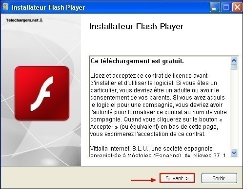 telecharger adobe flash player 10 gratuitement